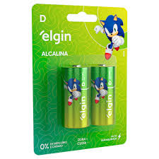 PILHA GRANDE D ALCALINA ELGIN